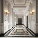 Green Royal Gallery Marble Inlay