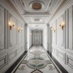 Green Royal Gallery Marble Inlay