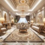 Royal Hall Marble Inlay Floor